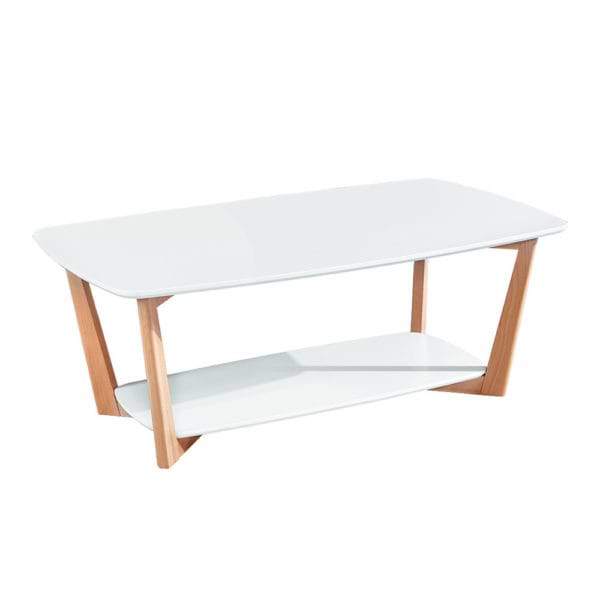 שולחן לבן לסלון maoz-1000