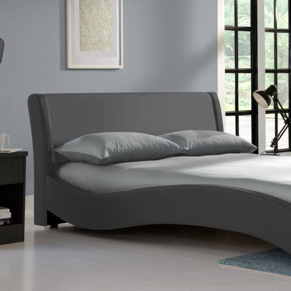 מיטה זוגית בעיצוב מעוגל metro-500a