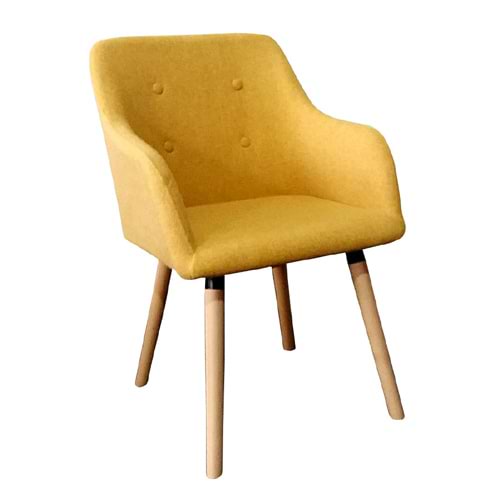 כסאות מעוצבים צהוב ofer-500