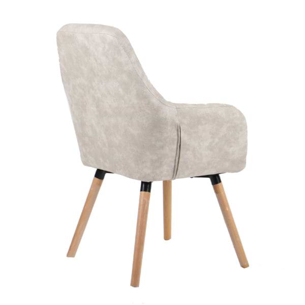 כורסא מעוצבת עם רגלי עץ מלא דגם דנבר