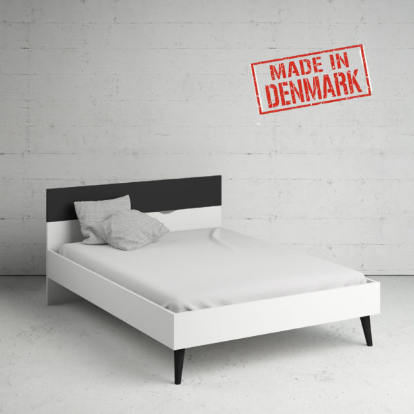 מיטה זוגית מעוצבת 140x190 תוצרת דנמרק דגם דלתא