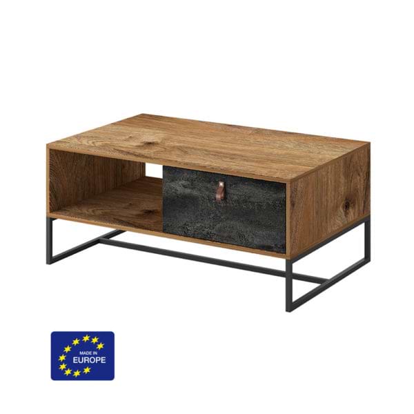 סט מזנון ושולחן מעוצבים בגימור מודרני תוצרת אירופה דגם דנה