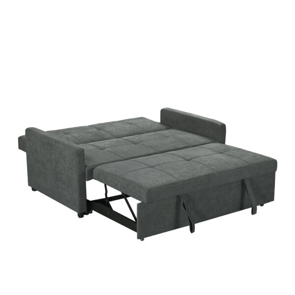ספה תלת מושבית נפתחת למיטה זוגית עם ראש מתכוונן דגם אורטל 160