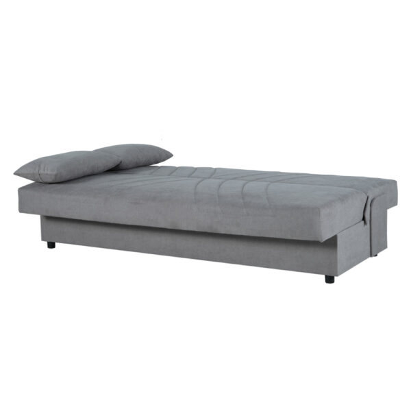 ספה תלת מושבית נפתחת למיטה רחבה עם ארגז מצעים דגם גוניור - אבן