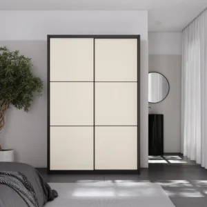 ארון הזזה עם טריקה שקטה 160 ס"מ דגם מאיה סהרה